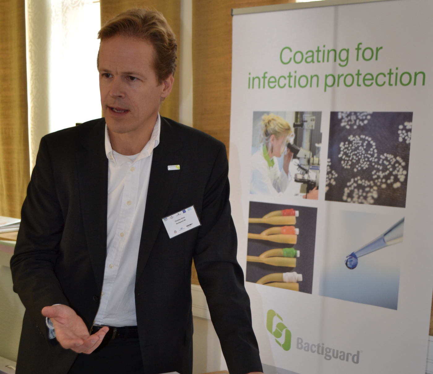 Bactiguard presenterar på Life Science dag för investerare